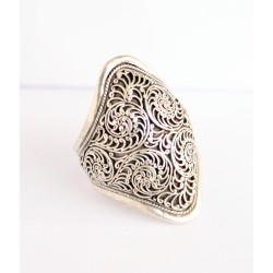 Ring filligree small 2 pointed full