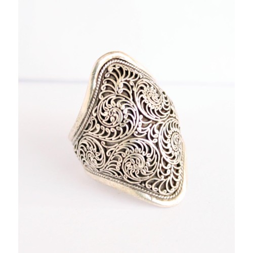 Ring filligree small 2 pointed full