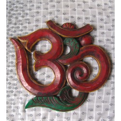 Wooden wall hanging OM