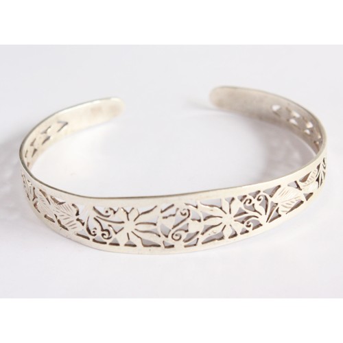 Bracelet jali lotus pan leaf