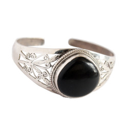 Heart shape stone jali braclet