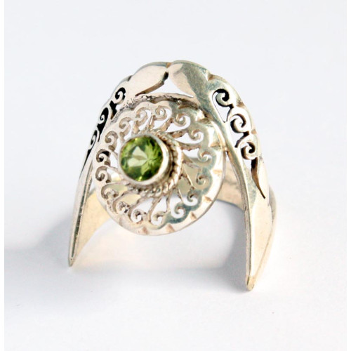 Jali with stone ring