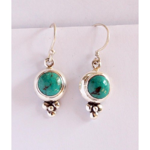 Earring plain half gole