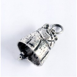 Pendant cat bell w/mouse
