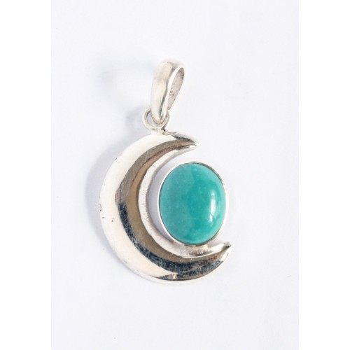 Pendant plain moon