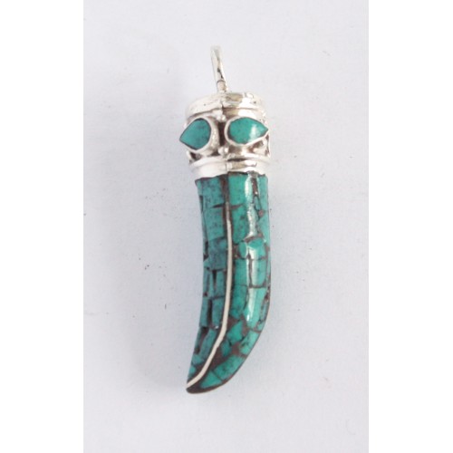 Pendant small elepahnt teeth design