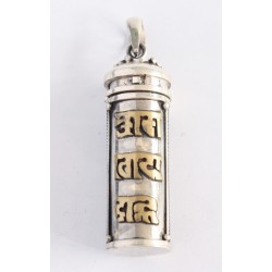 Pendant Cilinder with om mane