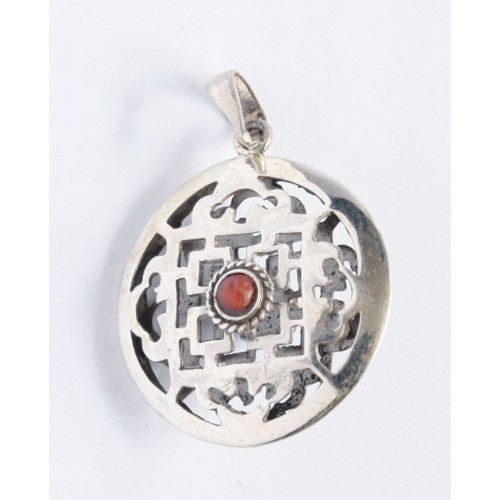 Pendant mandala double side
