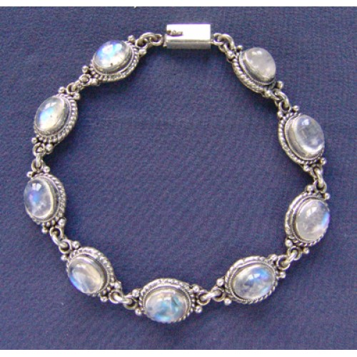 Bracelet 9 stone link