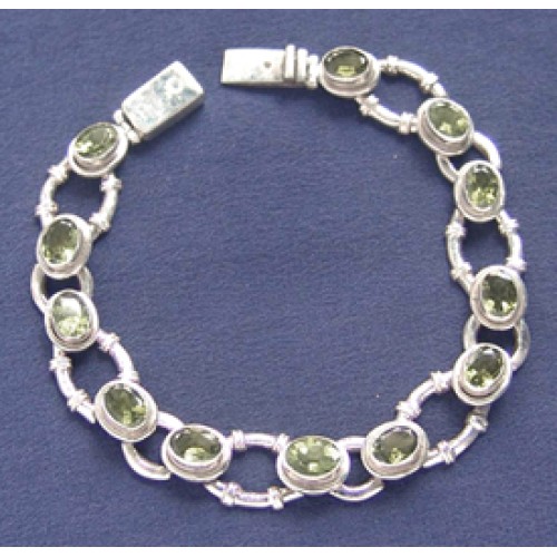 Bracelet 12stone bamboo design