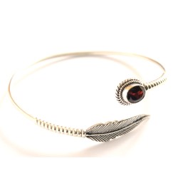 Nepalese Handmade silver leaf Bracelet