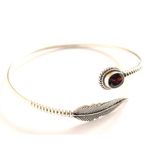 Nepalese Handmade silver leaf Bracelet